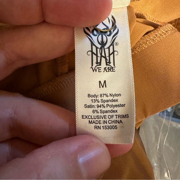 New in plastic We Are HAH Hi Wasted Panty - Brown Sugar - Picture 2 of 5